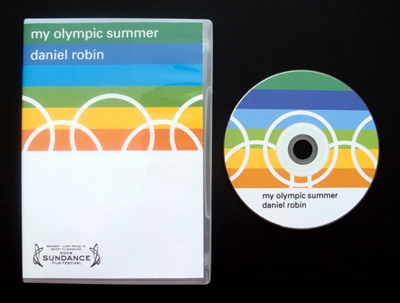 My Olympic Summer DVD Packaging Design Front and Disc